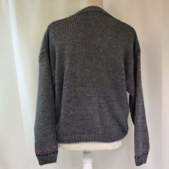 Vintage I.V.Y Granny Cottage Core Cardigan Sweater - Picture 3 of 11